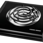 HOT PLATE SINGLE BURNER BLK