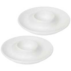 EGG CUP SET/2 MATTE WHITE