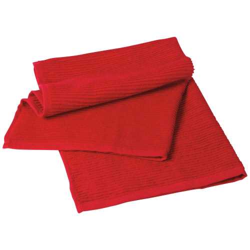 Image5.197482_1 KITCHEN TOWEL RIPPLE RED - Image 1