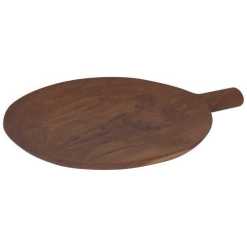 TEAK WOOD TRAY PADDLE LARGE