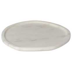 PLATE ATLAS MARBLE WHITE