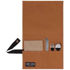 ON THE GO ROLL-UP SET F+G BROWN