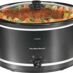 COOKER SLOW BLK/SIL 8QT