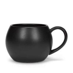 MATTE BALL MUG BLACK