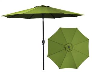 UMBRELLA MARKET STL 9FT OLIVE