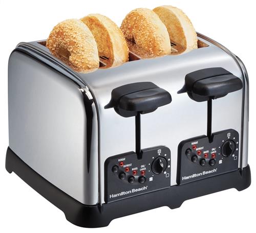 Image7140270_1 TOASTER 4 SLICE CLSC BRSH MTL - Image 1