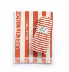 DELMOR BEACH TOWEL TANGERINE 40X70"