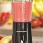 BLENDER SINGLE SERVE W/LID BLK