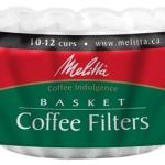 COFFEE FLTR WHT 100/PK