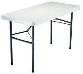 TABLE UTILITY POLY FOLD 4FT