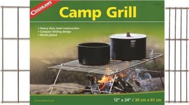 CAMP GRILL NIC STEEL 12 X 24IN