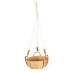 RATTAN HANGING BASKET PLANTER