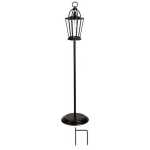 3IN1 METAL LANTERN, LAMP, POST LIGH