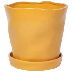 PLANT POT CHROMA OCHRE LARGE