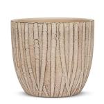 GROOVE CLASSIC PLANTER ANTQ WHITE 7"