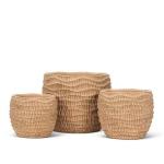 RIDGED ROUND PLANTER SMALL 4" - Image 3