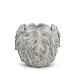 SM JUNGLE LEAF POD PLANTER 6"