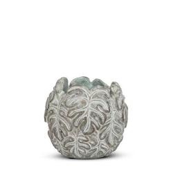 XS JUNGLE LEAF POD PLANTER 4.5"