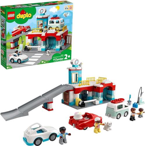Image73.10948_1 LEGO PARKING GARAGE & CAR WASH - Image 1