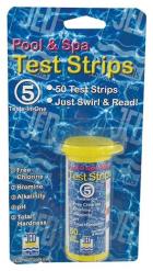 POOL TEST STRIP 5 FACTR 50 STP