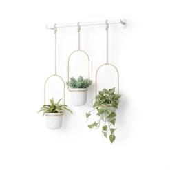 TRIFLORA HANGING PLANTER SET/3 W/B