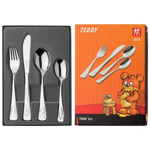 Image1026657_1 TEDDY CHILDRENS FLATWEAR SET 4PCS - Image 1