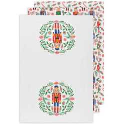 TEA TOWEL 3 BAKERS FLOUR NUTCRACKER