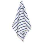 TEATOWEL BASKETWEAVE ROYAL