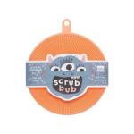 SCRUBBER SILICONE PEACH