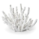 SMALL FINGER CORAL WHITE 7.5"